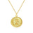 Elizabeth Round Coin Pendant