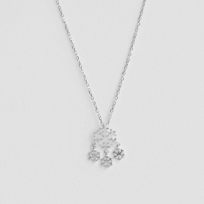 Snowflake Silver Necklace