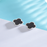 Mix Design Black Earrings